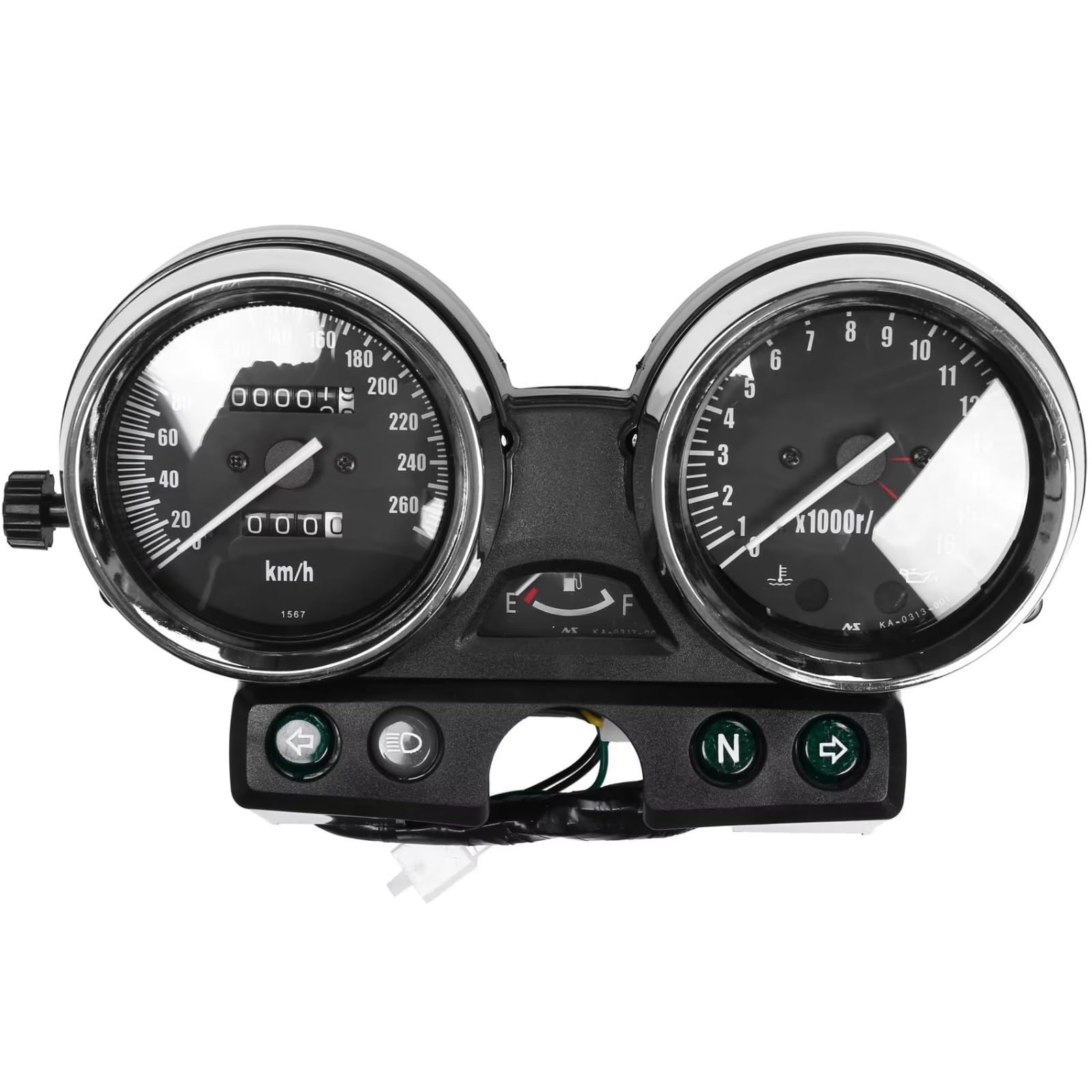 Amazon.co.jp: オートバイメーターフレーム For ZRX400 オートバイ計器